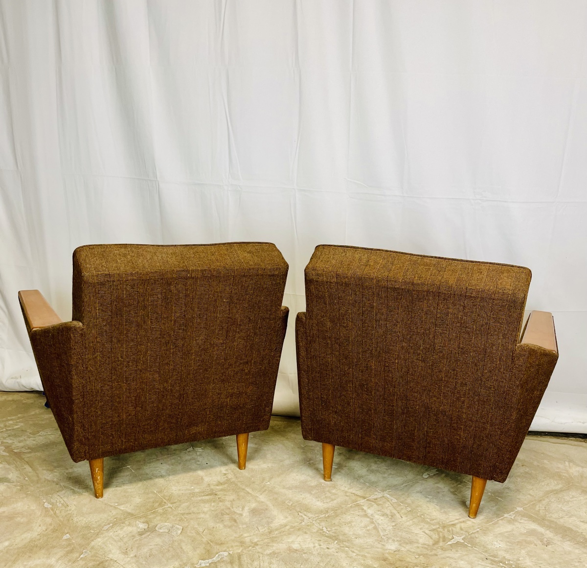 Paire de fauteuils des années 60-photo-5